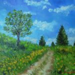 ジャズから油絵を描くにあたっての影響を受けた