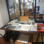 個展中に6枚油絵描いた