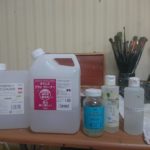 私の利用している油彩画のクリーナーについての説明　