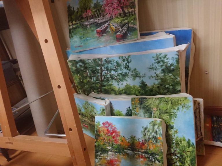 自分なりの油絵の技法についてのおしゃべり