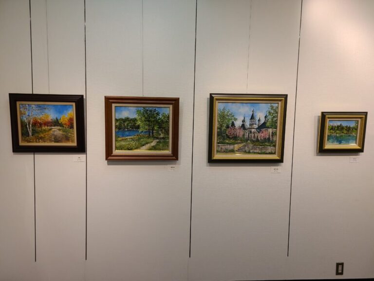 仲 浩克 油彩画展 らいらっく・ぎゃらりい（2021年3月22日開始）