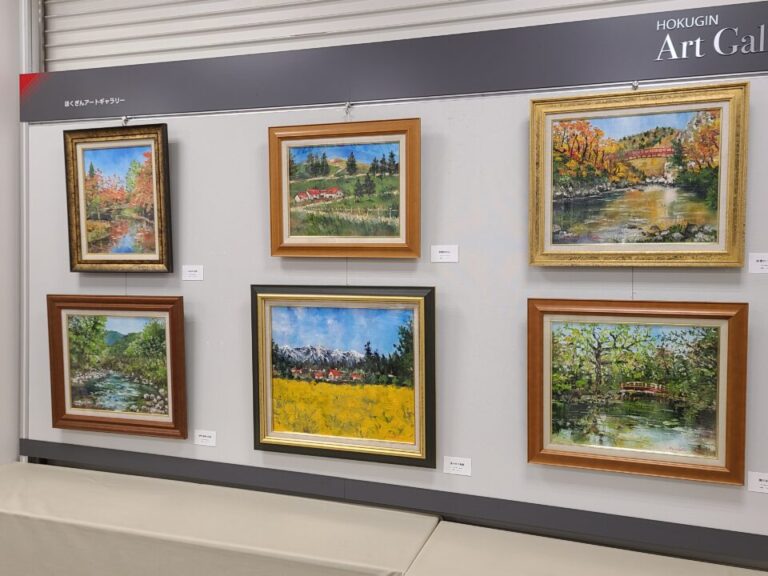 2022年最初の仲浩克油彩画展が開始