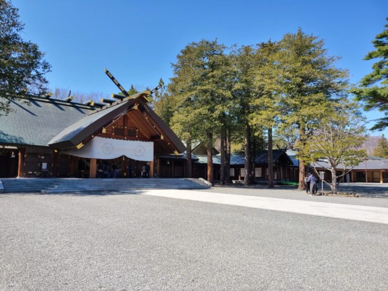 北海道神宮に神吉日に祈祷