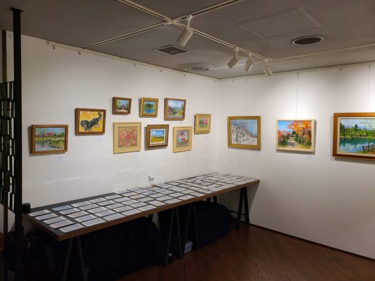 動画！2022年のオマージュでの仲浩克油彩画作品展