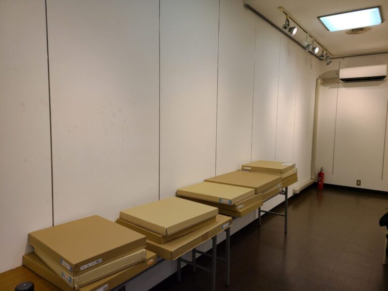 今日から個展　らいらっく・ぎゃらりい