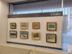 2023年初の油絵展示の準備してきました