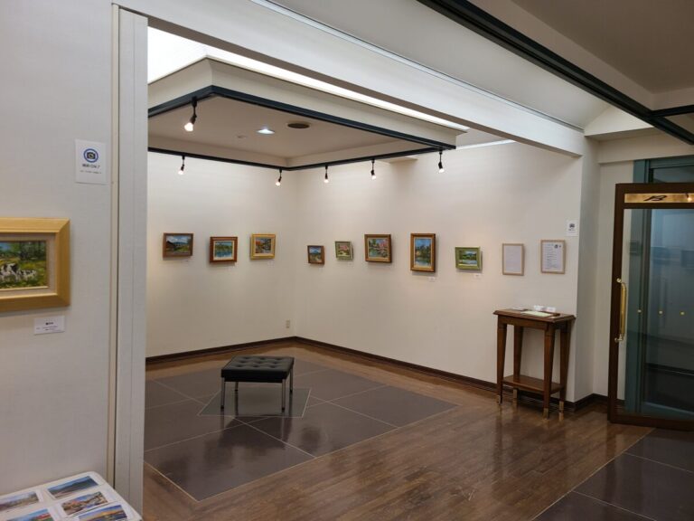 さいとうギャラリー2023　「仲 浩克油彩画サムホール展」　動画にしてみた