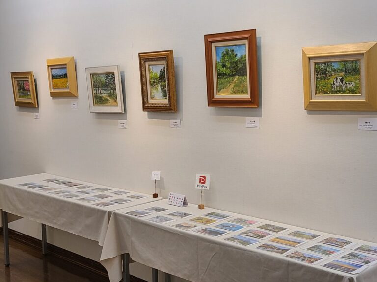 2023年3月　さいとうギャラリー　仲 浩克油彩画サムホール展終了