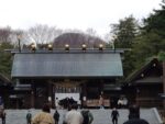 北海道神宮での祈祷終了