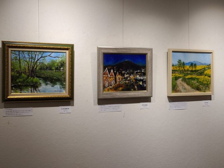 仲 浩克 油彩画作品展 2023 in オマージュ終了