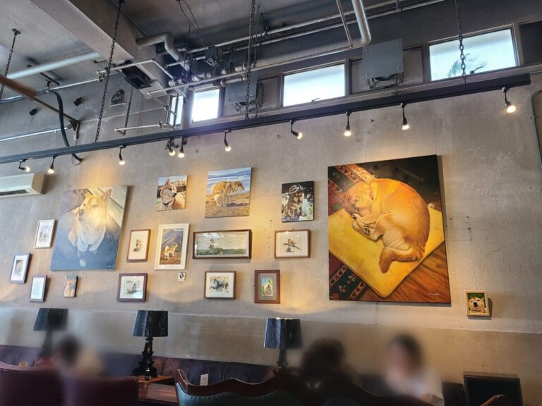 小田啓介さんの「絵描きと犬2023]　観てきた　