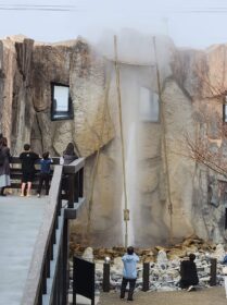 鹿部町の間歇泉に来てみた