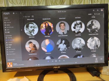 Roonという再生ソフトでとりあえずレコードリスト作成終了した