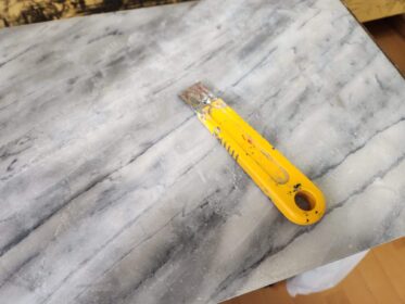 大理石のし台をDIYでパレットに！作業効率UPの秘訣