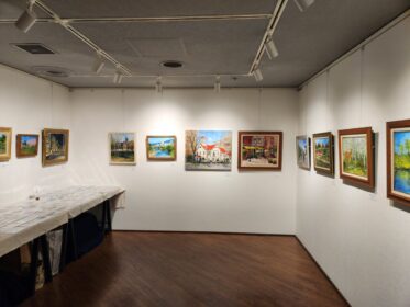 2025年 6月 仲 浩克油彩画展 オマージュ の様子