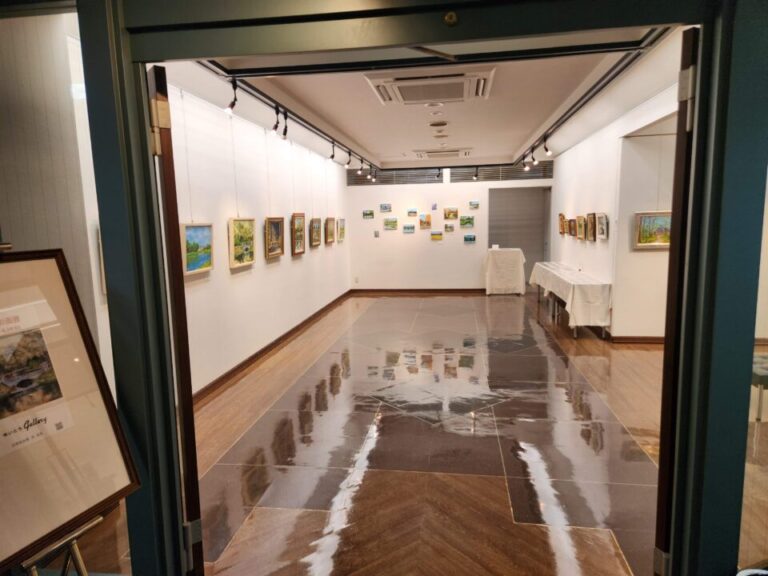 2025年8月さいとうギャラリーでの展示の状況