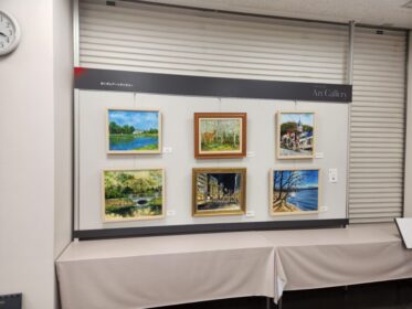 2026年最初の油絵の展示について