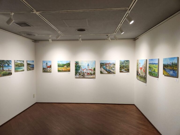 ２０２６年６月 仲 浩克油彩画展 初の試み、額縁のない展示で見えたもの
