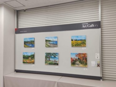 2026年 8月北陸銀行西岡支店にて、仲 浩克作品展はじまります
